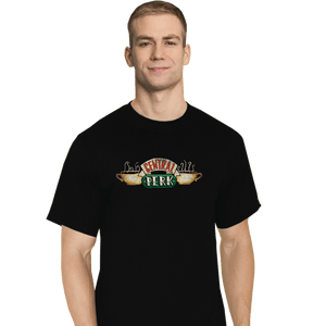 Shirts T-Shirts, Tall / Large / Black Central Perk