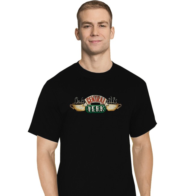 Shirts T-Shirts, Tall / Large / Black Central Perk