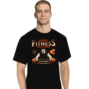 Daily_Deal_Shirts T-Shirts, Tall / Large / Black Myer's Fitness