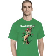 Load image into Gallery viewer, Shirts T-Shirts, Tall / Large / Sports Grey Playgotham Ivy
