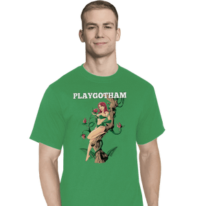 Shirts T-Shirts, Tall / Large / Sports Grey Playgotham Ivy