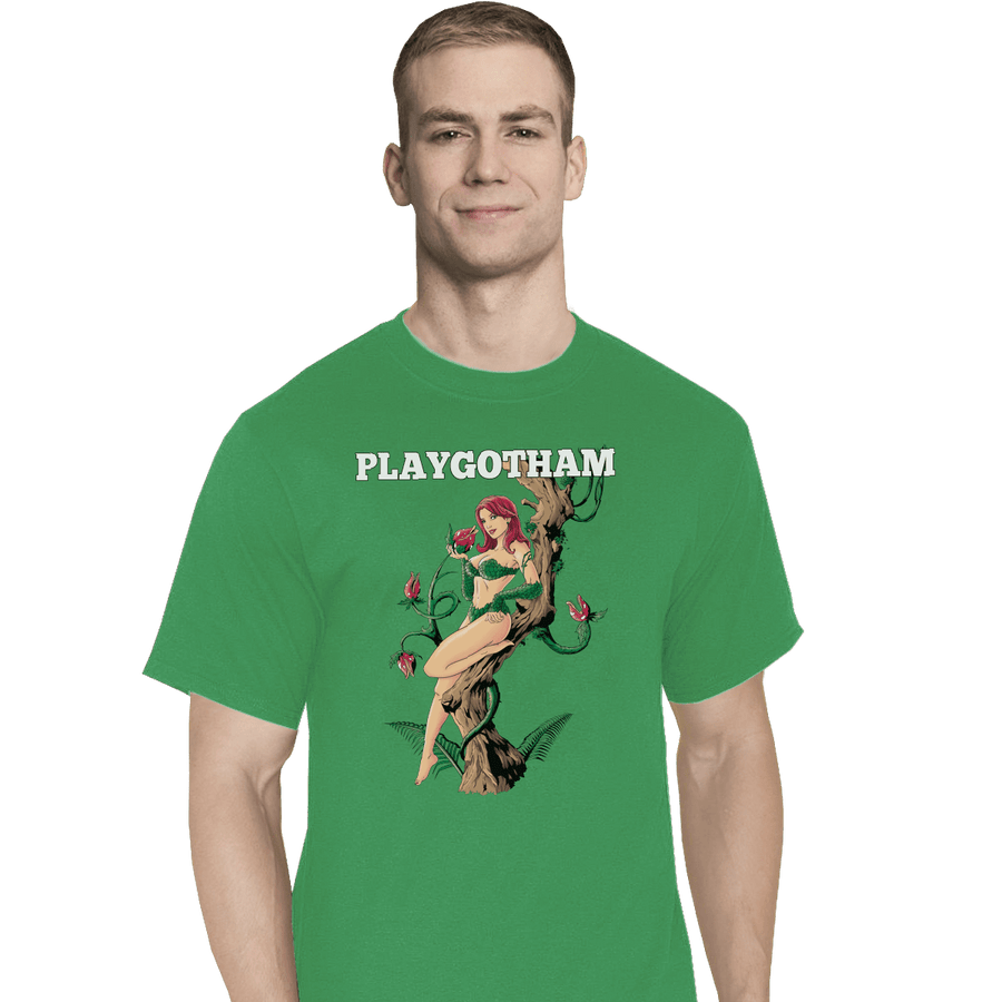 Shirts T-Shirts, Tall / Large / Sports Grey Playgotham Ivy