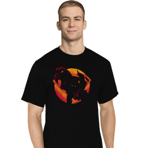Secret_Shirts T-Shirts, Tall / Large / Black Protector Of Worlds