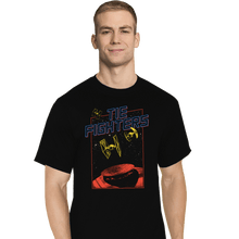 Load image into Gallery viewer, Secret_Shirts T-Shirts, Tall / Large / Black Tie Fighters
