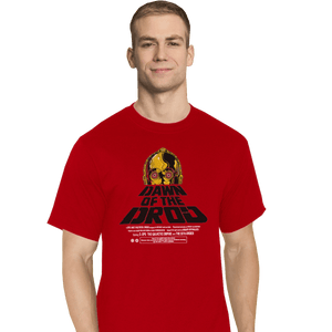 Shirts T-Shirts, Tall / Large / Red Dawn Of The Droid