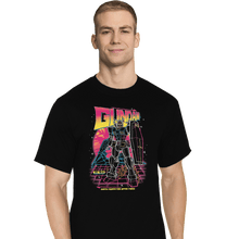 Load image into Gallery viewer, Shirts T-Shirts, Tall / Large / Black 80s Retro RX-78-2
