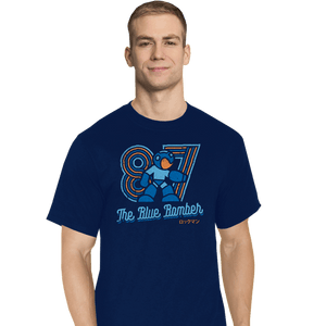 Shirts T-Shirts, Tall / Large / Navy The Blue Bomber