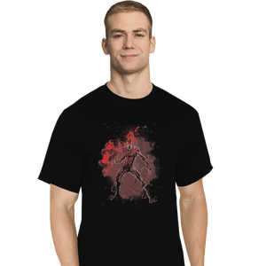 Shirts T-Shirts, Tall / Large / Black Carnage Art