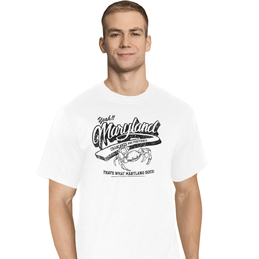 Shirts T-Shirts, Tall / Large / White Maryland