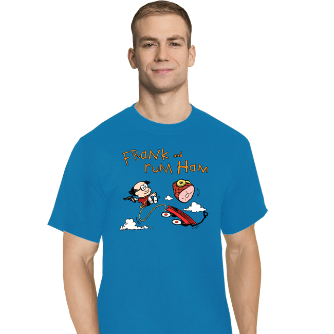 Secret_Shirts T-Shirts, Tall / Large / Royal Blue Frank & Rum Ham