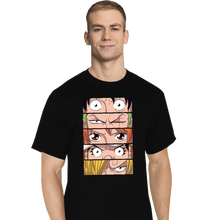 Load image into Gallery viewer, Daily_Deal_Shirts T-Shirts, Tall / Large / Black Straw Hat Eyes
