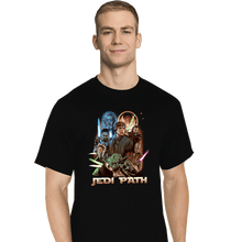 Load image into Gallery viewer, Shirts T-Shirts, Tall / Large / Black Jedi Path
