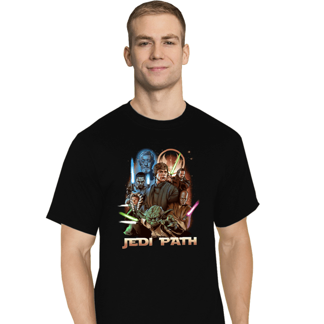 Shirts T-Shirts, Tall / Large / Black Jedi Path