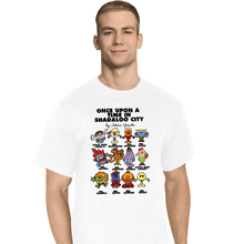 Load image into Gallery viewer, Daily_Deal_Shirts T-Shirts, Tall / Large / White Once Upon A Time In Shadaloo
