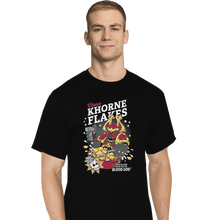 Load image into Gallery viewer, Shirts T-Shirts, Tall / Large / Black Chaos Khorne Flakes
