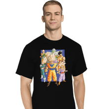 Load image into Gallery viewer, Secret_Shirts T-Shirts, Tall / Large / Black Z Fighters
