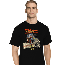 Load image into Gallery viewer, Daily_Deal_Shirts T-Shirts, Tall / Large / Black Back To The Death Star
