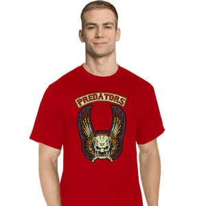 Daily_Deal_Shirts T-Shirts, Tall / Large / Red Predators