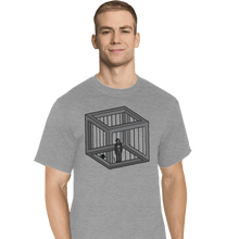 Load image into Gallery viewer, Shirts T-Shirts, Tall / Large / Sports Grey Escher&#39;s Jail
