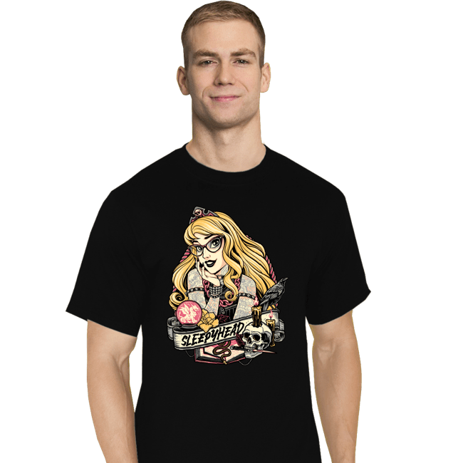 Daily_Deal_Shirts T-Shirts, Tall / Large / Black Rocker Aurora