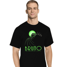 Load image into Gallery viewer, Daily_Deal_Shirts T-Shirts, Tall / Large / Black Bruno The Animated Series
