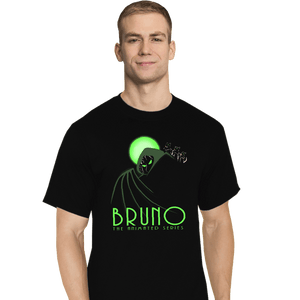 Daily_Deal_Shirts T-Shirts, Tall / Large / Black Bruno The Animated Series