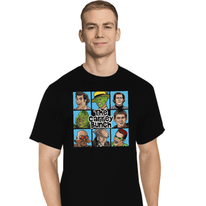 Shirts T-Shirts, Tall / Large / Black The Carrey Bunch