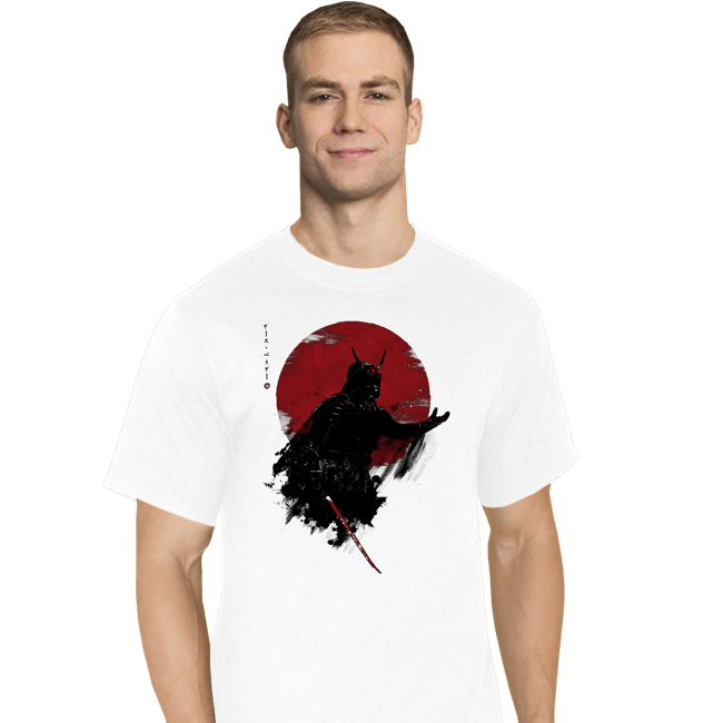 Shirts T-Shirts, Tall / Large / White Darth Samurai