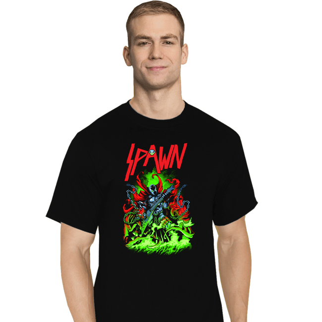 Daily_Deal_Shirts T-Shirts, Tall / Large / Black Hellslayer