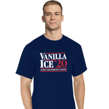 Load image into Gallery viewer, Shirts T-Shirts, Tall / Large / Navy Vanilla Ice 20
