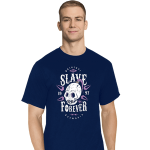 Shirts T-Shirts, Tall / Large / Navy Slave Forever