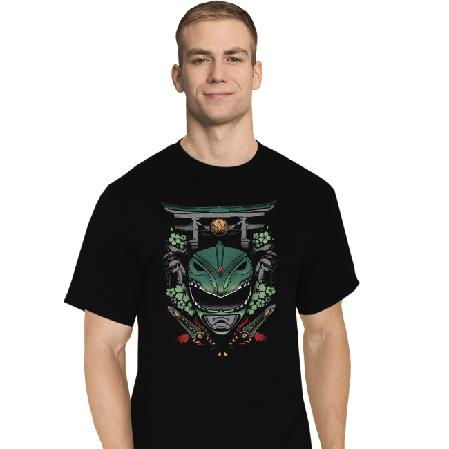 Shirts T-Shirts, Tall / Large / Black Green Ranger