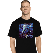 Load image into Gallery viewer, Daily_Deal_Shirts T-Shirts, Tall / Large / Black Van Gogh Never Saved Gotham
