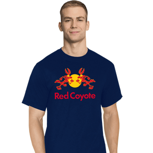 Daily_Deal_Shirts T-Shirts, Tall / Large / Navy Red Coyote