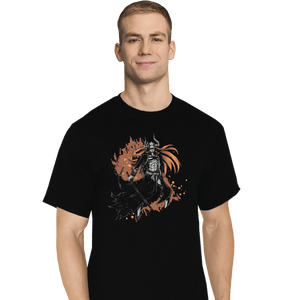 Daily_Deal_Shirts T-Shirts, Tall / Large / Black Ichigo Full Hollow