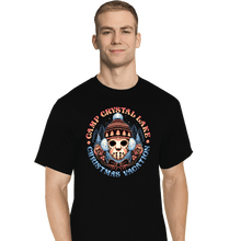 Load image into Gallery viewer, Secret_Shirts T-Shirts, Tall / Large / Black Camp Christmas

