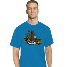Load image into Gallery viewer, Secret_Shirts T-Shirts, Tall / Large / Royal Blue The Adventures Of The Deer-Boy
