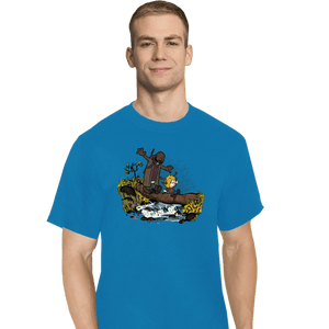 Secret_Shirts T-Shirts, Tall / Large / Royal Blue The Adventures Of The Deer-Boy