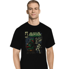 Load image into Gallery viewer, Daily_Deal_Shirts T-Shirts, Tall / Large / Black Bounty Hunter Comic

