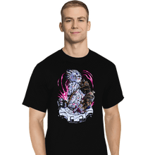Load image into Gallery viewer, Daily_Deal_Shirts T-Shirts, Tall / Large / Black Battle Weregarurumon
