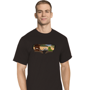 Daily_Deal_Shirts T-Shirts, Tall / Large / Black Classic Road Trip Adventurea