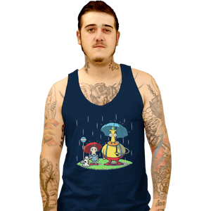 Shirts Tank Top, Unisex / Small / Navy My Friend Hef