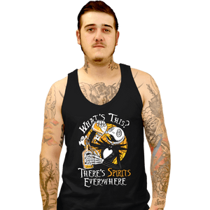Daily_Deal_Shirts Tank Top, Unisex / Small / Black Spirits Everywhere