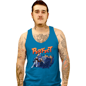 Secret_Shirts Tank Top, Unisex / Small / Sapphire Perfect