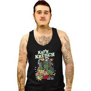 Daily_Deal_Shirts Tank Top, Unisex / Small / Black Kap'n Krunch