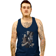 Load image into Gallery viewer, Shirts Tank Top, Unisex / Small / Navy Under My Watch
