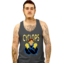 Load image into Gallery viewer, Daily_Deal_Shirts Tank Top, Unisex / Small / Charcoal Cyclops 97
