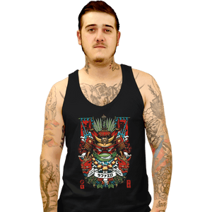 Daily_Deal_Shirts Tank Top, Unisex / Small / Black Samurai Raph