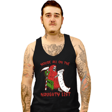 Load image into Gallery viewer, Secret_Shirts Tank Top, Unisex / Small / Black Naughty List
