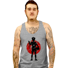 Load image into Gallery viewer, Shirts Tank Top, Unisex / Small / Sports Grey Crimson Yu Nishinoya
